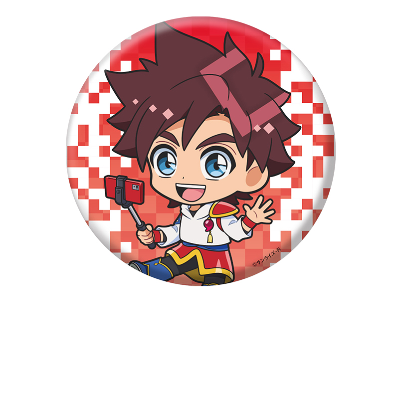 魔神創造伝ワタル_ぺたん娘缶バッジ 星部ワタル