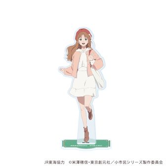 小市民シリーズ_キャンバスボード01/小鳩常悟朗&小佐内ゆき 秋私服ver