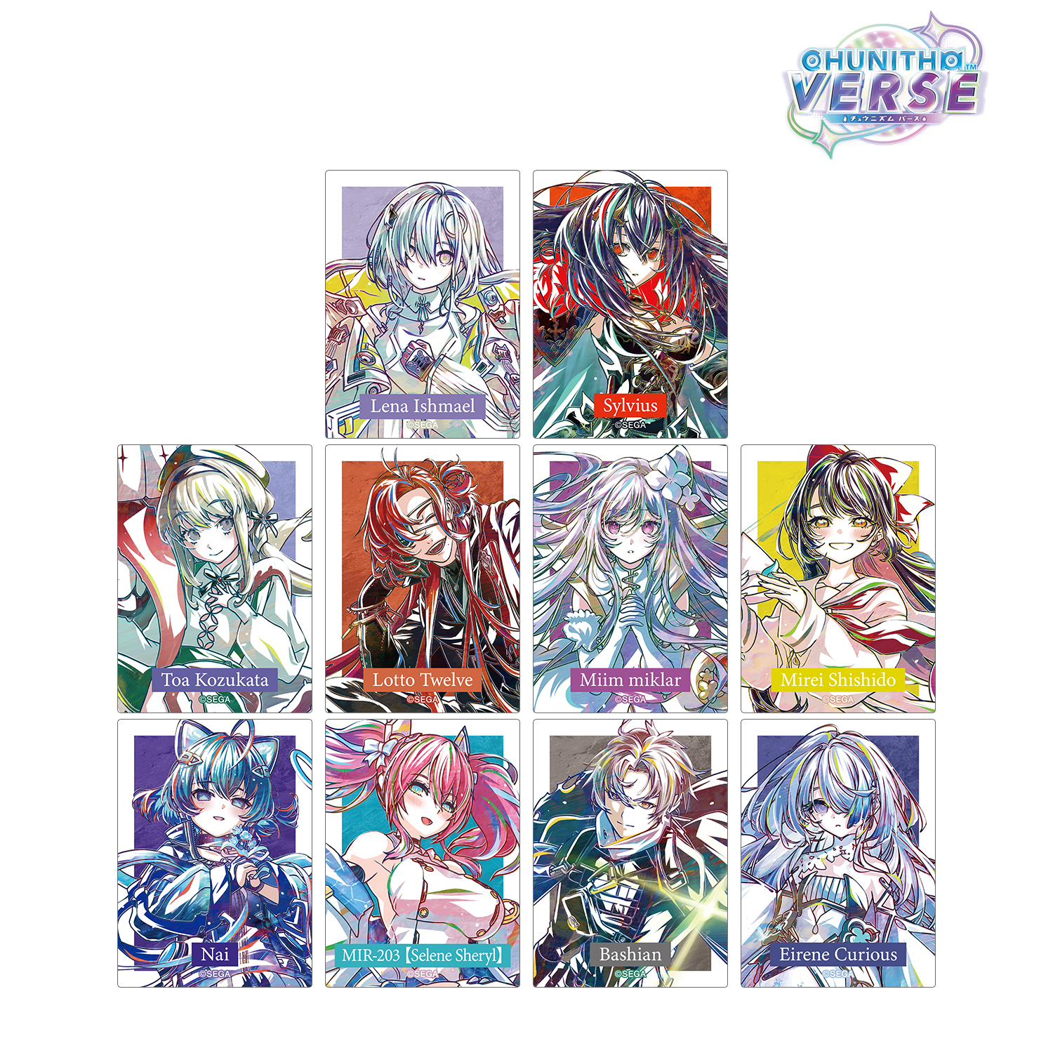 CHUNITHM VERSE_トレーディング Ani-Art ステッカー(単位/コンプリートBOX)【BOX/10パック入り】
