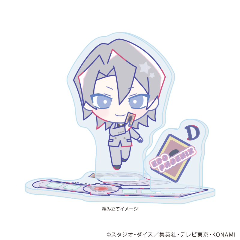遊☆戯☆王デュエルモンスターズGX Design produced by Sanrio_アクリルスタンドプレート05/エド・フェニックス(コラボイラスト)