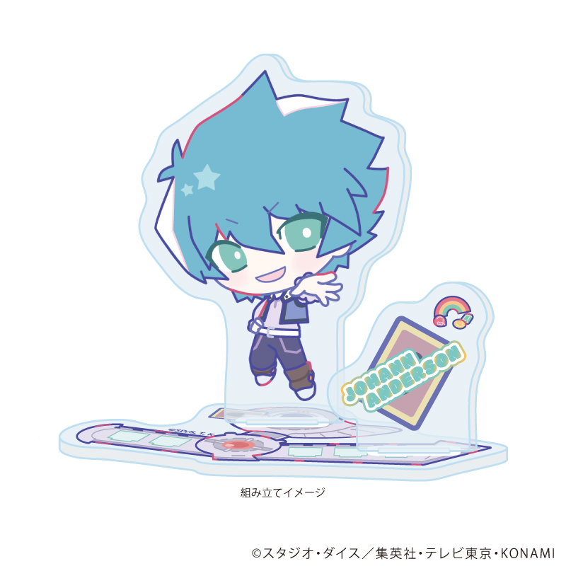 遊☆戯☆王デュエルモンスターズGX Design produced by Sanrio_アクリルスタンドプレート06/ヨハン・アンデルセン(コラボイラスト)