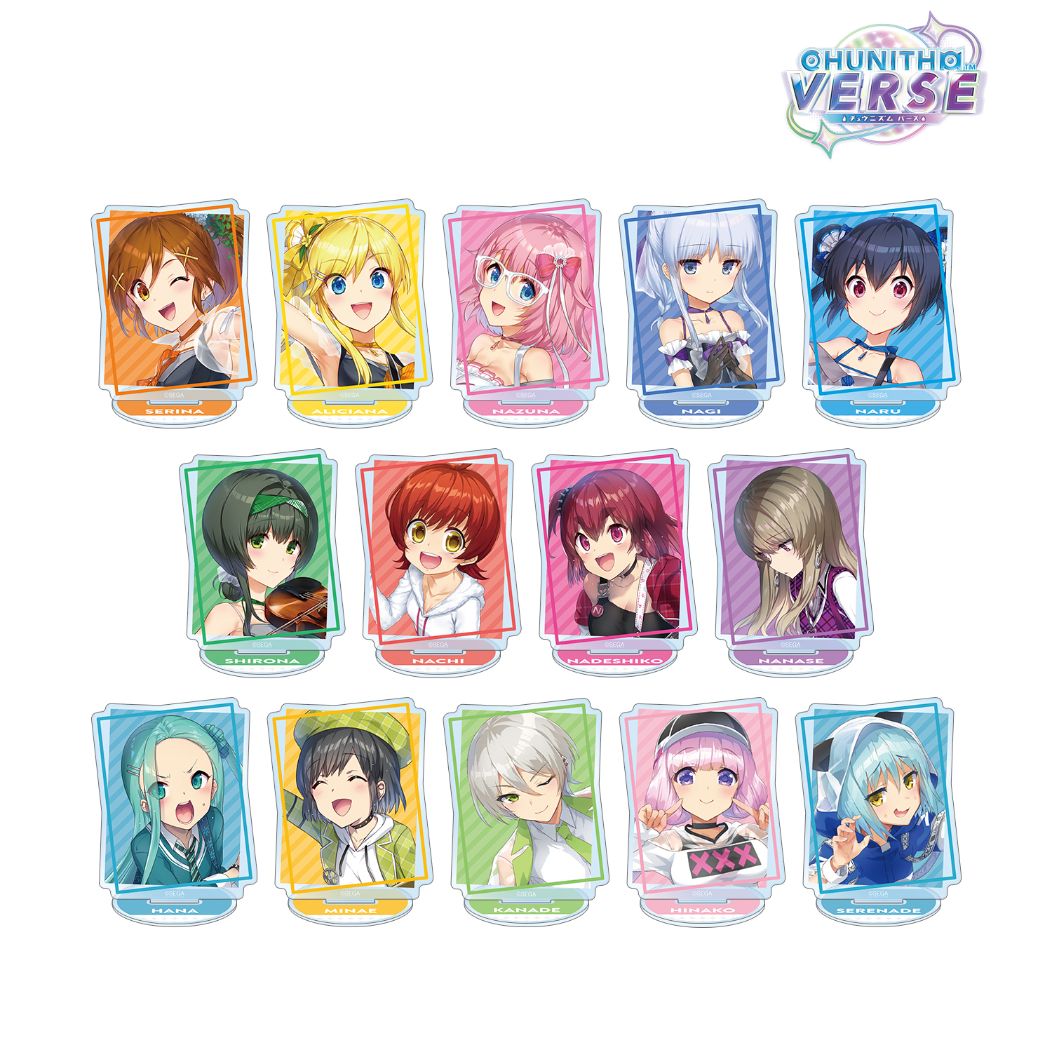 CHUNITHM VERSE_トレーディング イロドリミドリ アクリルスタンド vol.2(単位/コンプリートBOX)【BOX/14パック入り】