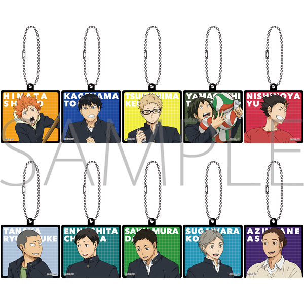 ハイキュー!!_アクリルキーホルダーコレクション　【BOX／10パック入り】