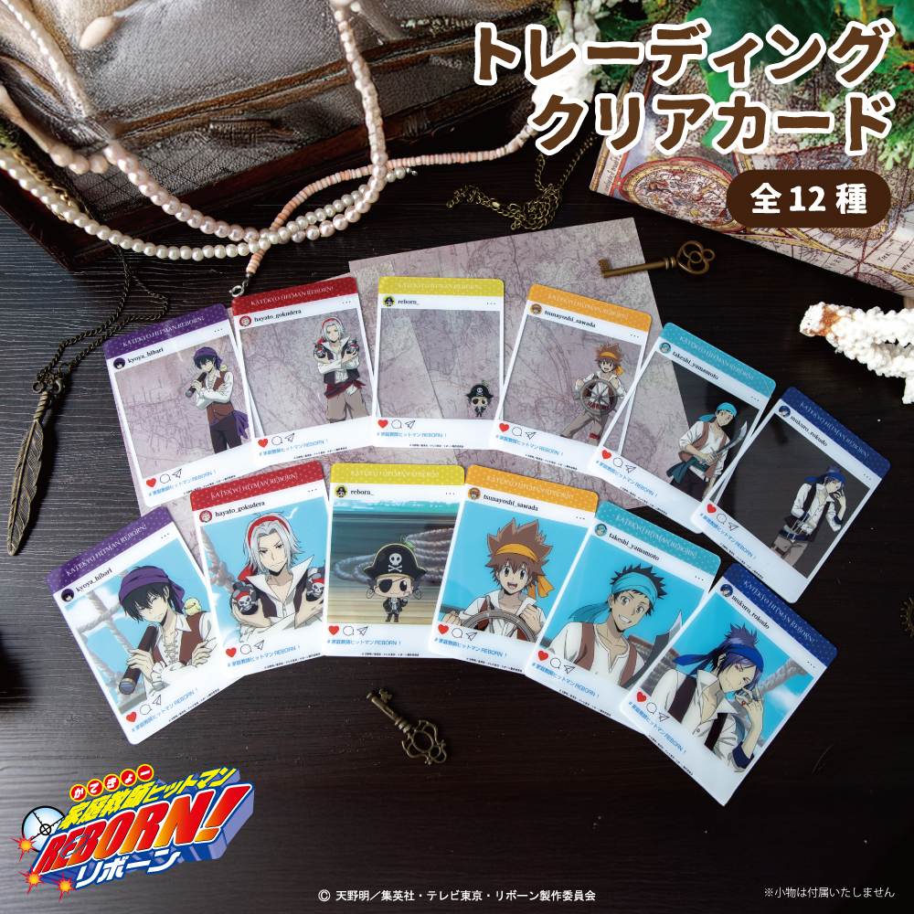 家庭教師ヒットマンREBORN！懸賞品 カード 懸賞当選品　全8枚コンプリート グッズ-カード】家庭教師ヒットマンREBORN! トレーディングふぁ
