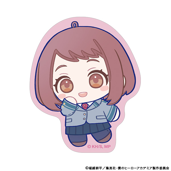 僕のヒーローアカデミア_ステッカー／ぬいパル　すきっぷ　麗日　お茶子