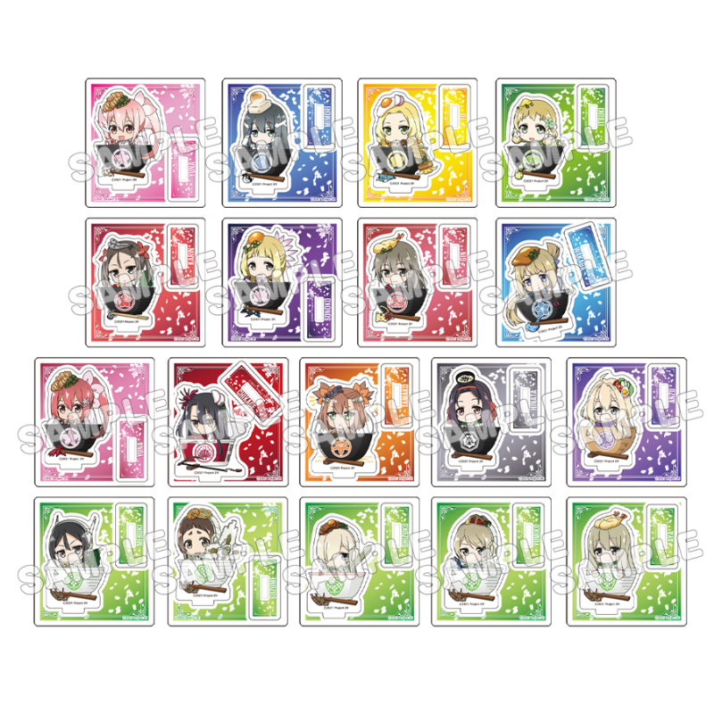 結城友奈は勇者である_デフォルメトレーディングアクリルスタンド （全18種）　【コンプリートBOX／18個入り】