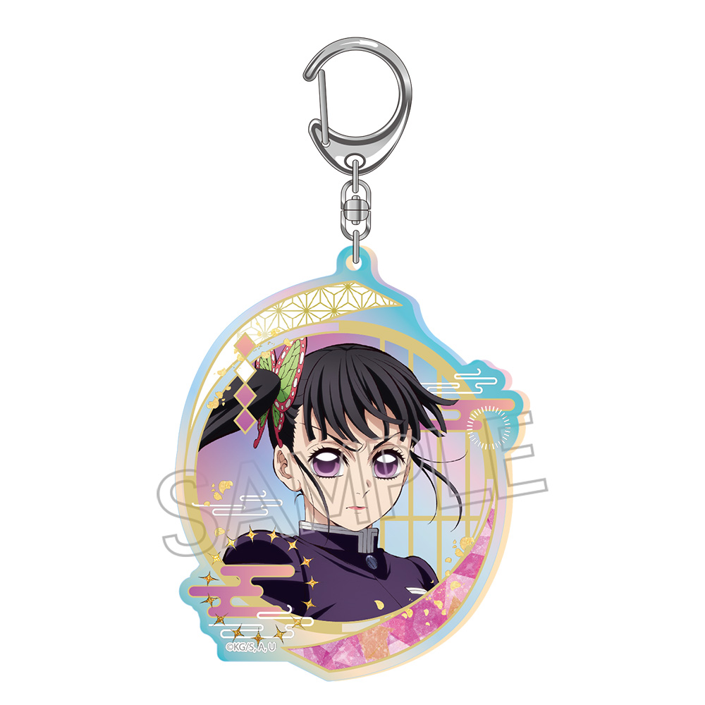 鬼滅の刃_オーロラアクリルキーホルダー　栗花落カナヲ