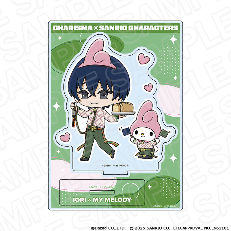 カリスマ×サンリオキャラクターズ_シート型アクリルフィギュア 本橋 依央利×マイメロディ vol.2