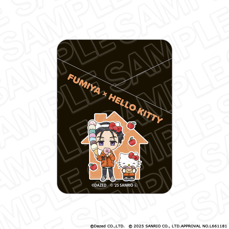 カリスマ×サンリオキャラクターズ_ポケットカードホルダー 伊藤 ふみや×ハローキティ vol.2