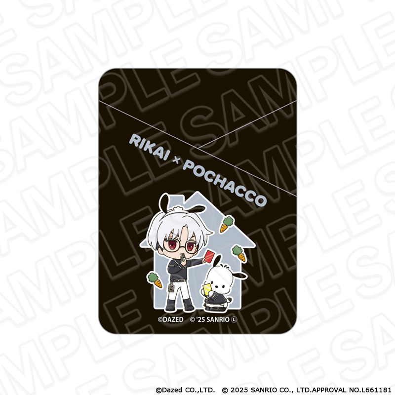 カリスマ×サンリオキャラクターズ_ポケットカードホルダー 草薙 理解×ポチャッコ vol.2