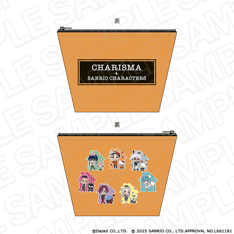 カリスマ×サンリオキャラクターズ_サテンポーチ vol.2