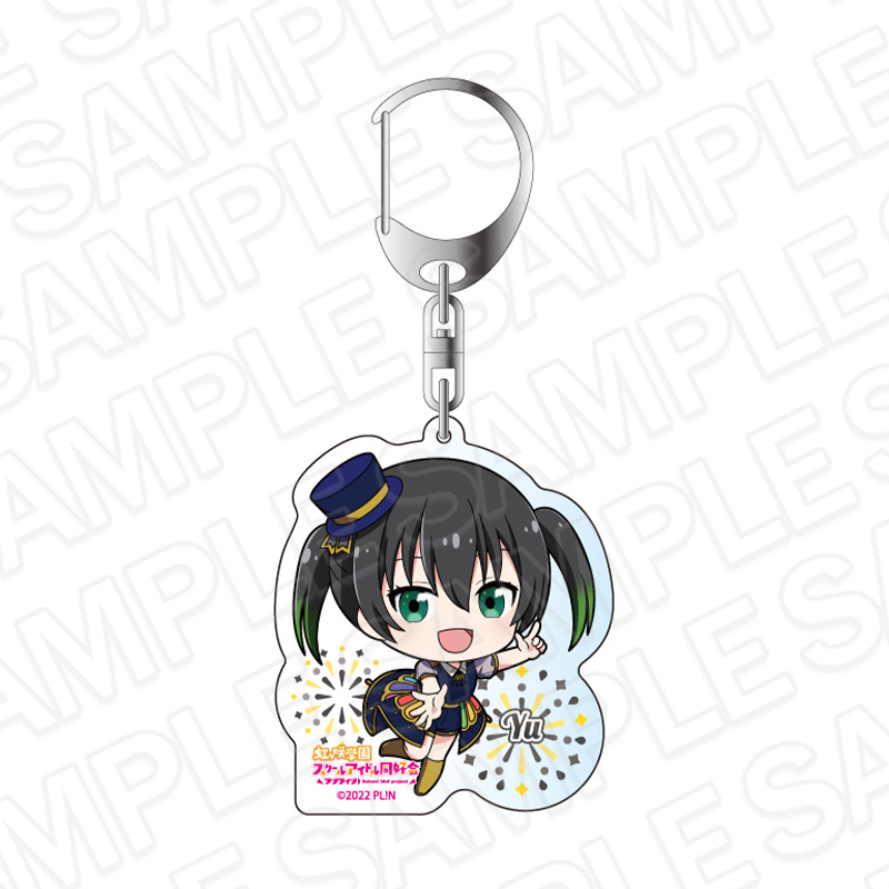 ラブライブ!虹ヶ咲学園スクールアイドル同好会_アクリルキーホルダー 高咲 侑 花火 デフォルメ ver.