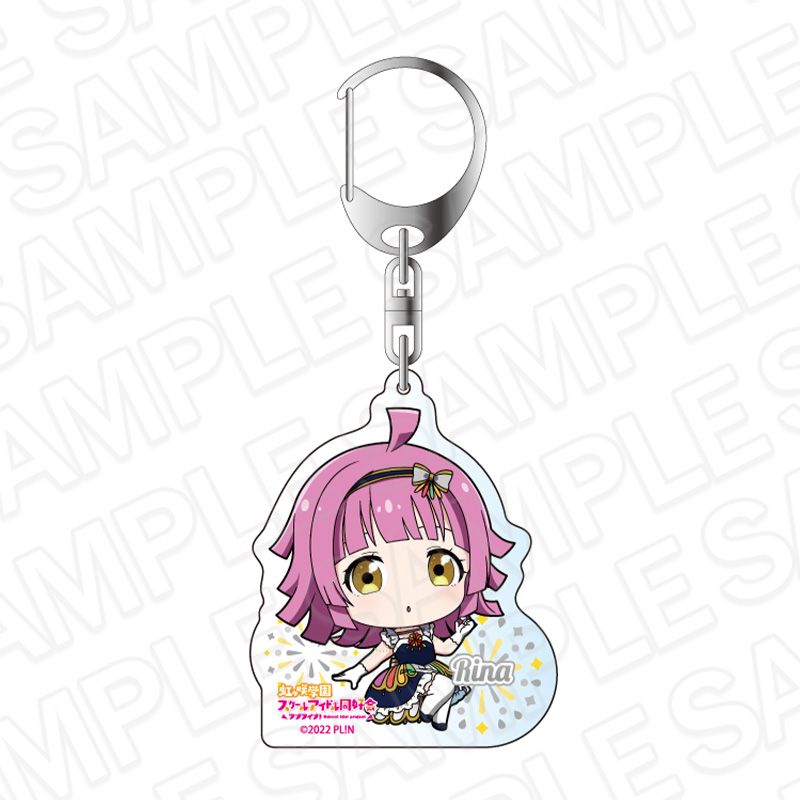 ラブライブ!虹ヶ咲学園スクールアイドル同好会_アクリルキーホルダー 天王寺璃奈 花火 デフォルメ ver.