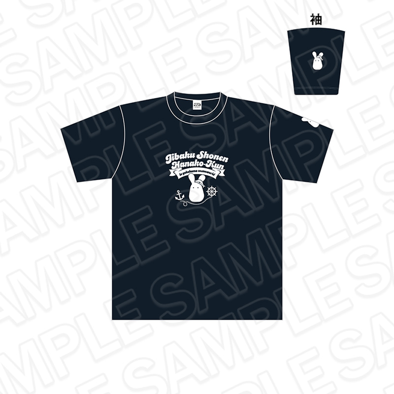 地縛少年花子くん2_Tシャツ ネイビー 遊園地 ver.