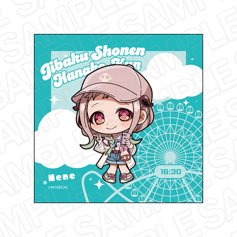 地縛少年花子くん2_マイクロファイバー 八尋寧々 遊園地ミニキャラ ver.