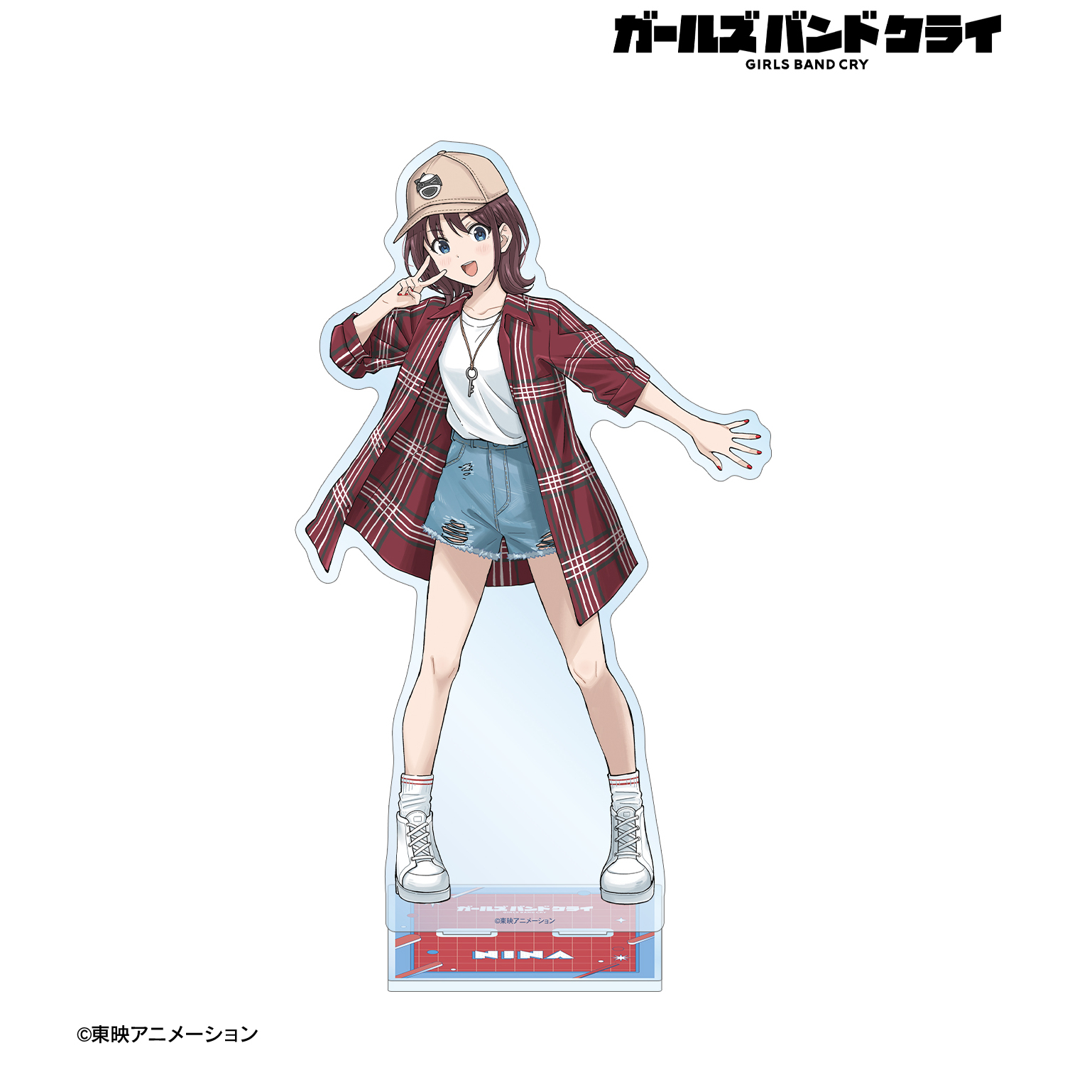 ガールズバンドクライ_描き下ろし 井芹 仁菜 私服ver. 特大アクリル