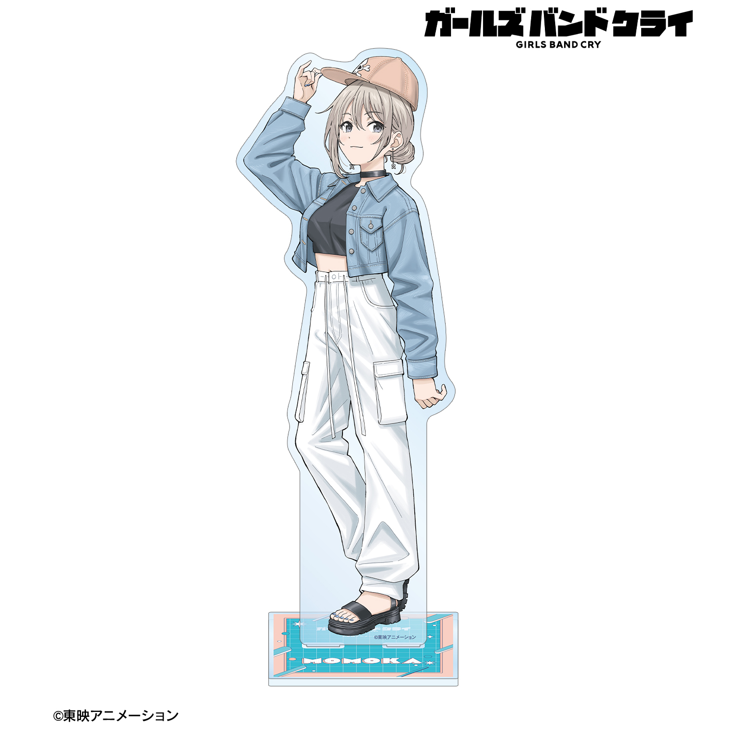 ガールズバンドクライ_描き下ろし 河原木 桃香 私服ver. 特大アクリルスタンド