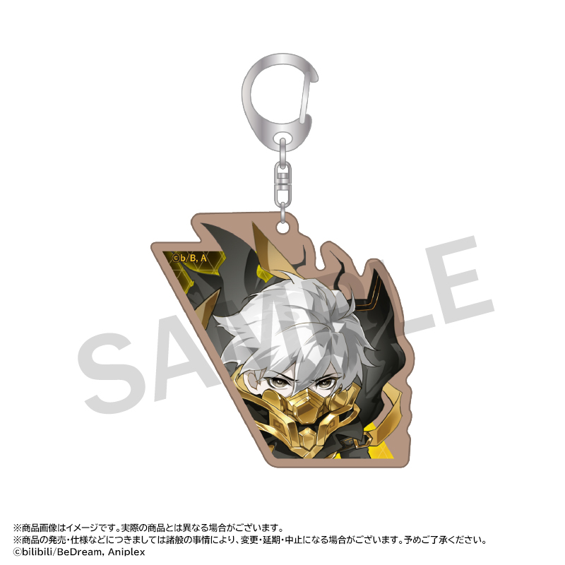 TO BE HERO X_木製キーホルダー　4.黙殺