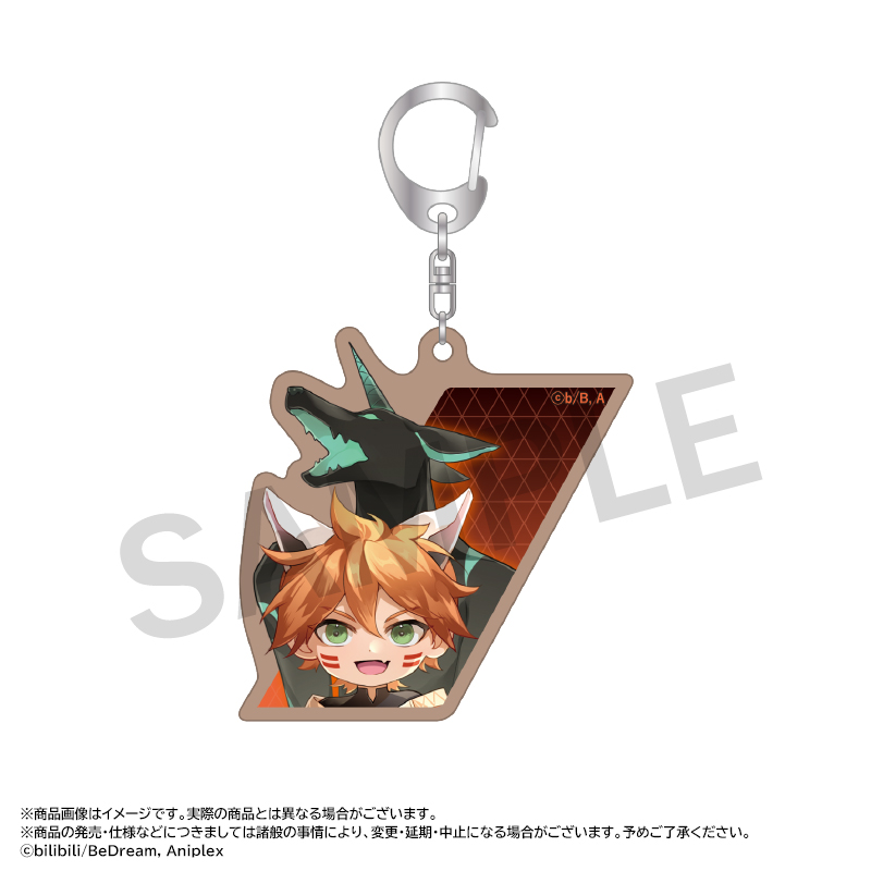 TO BE HERO X_木製キーホルダー　5.リトルジョニー&ビッグジョニー