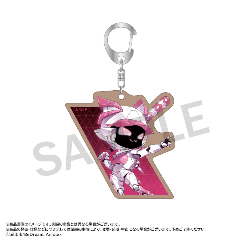 TO BE HERO X_木製キーホルダー　6.ロリ