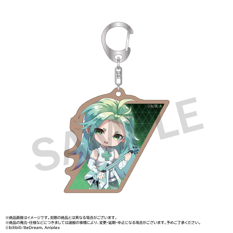 TO BE HERO X_木製キーホルダー　7.ラッキーシアン