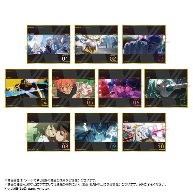 TO BE HERO X_トレーディングミニ色紙　【BOX／10パック入り】