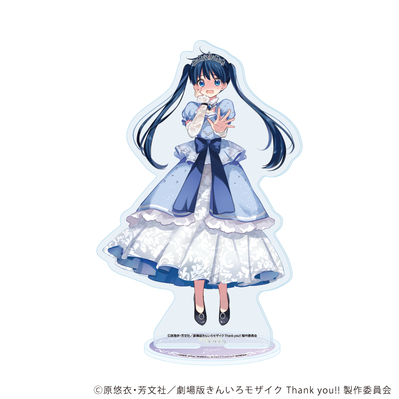 きんいろモザイク Thank you!!_BIGアクリルスタンド02/小路 綾 お姫様ver.(描き下ろしイラスト)