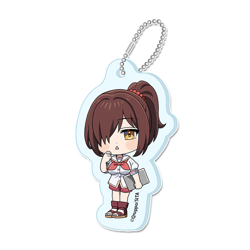 ぬきたし THE ANIMATION_ミニアクリルキーホルダー 【橘 麻沙音】