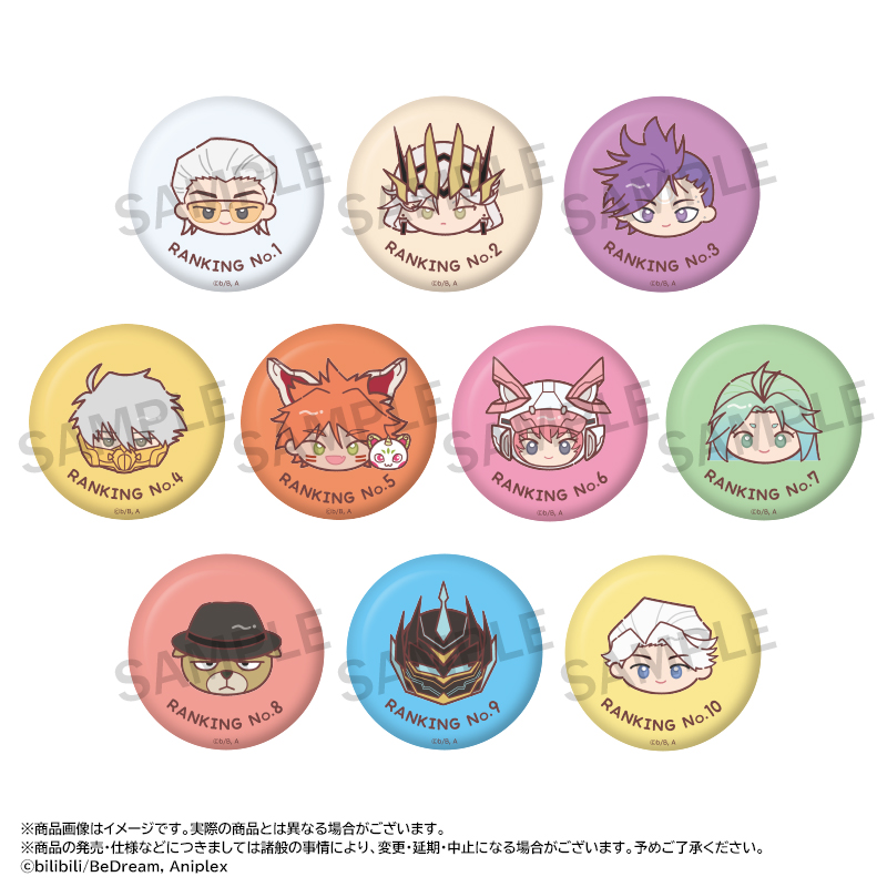 TO BE HERO X_ゆるころフェイス トレーディング缶バッジ　【BOX／10パック入り】