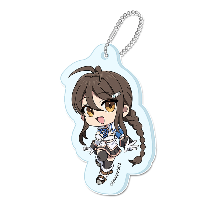 ぬきたし THE ANIMATION_ミニアクリルキーホルダー 【糺川 礼】