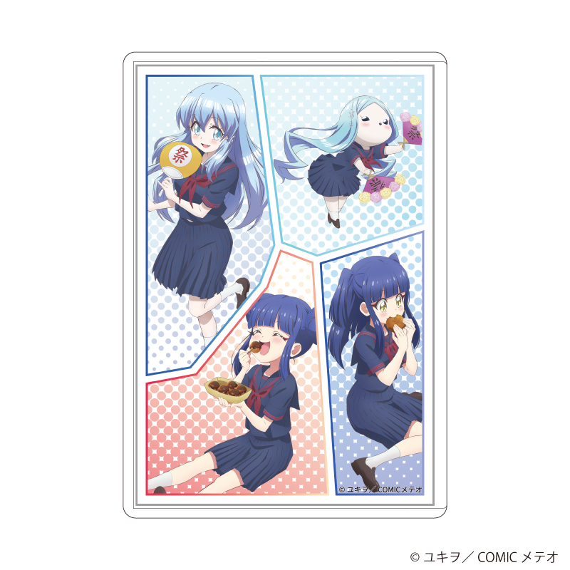 邪神ちゃんドロップキック_キャラクリアケース05/集合デザインE(描き下ろしイラスト)