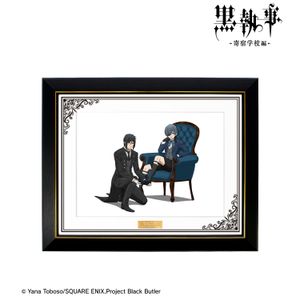 黒執事 -寄宿学校編-_描き下ろし セバスチャン&シエル キャラファイングラフオーバーレイ