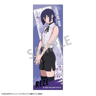 劇場版 チェンソーマン レゼ篇_ロングスクエア缶バッジ 早川アキ／レゼ