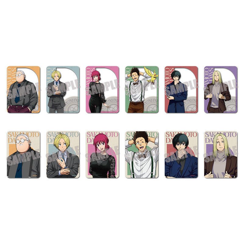 SAKAMOTO DAYS_トレーディングクリアカードコレクション Dress up ver.【OPP／12個入り】