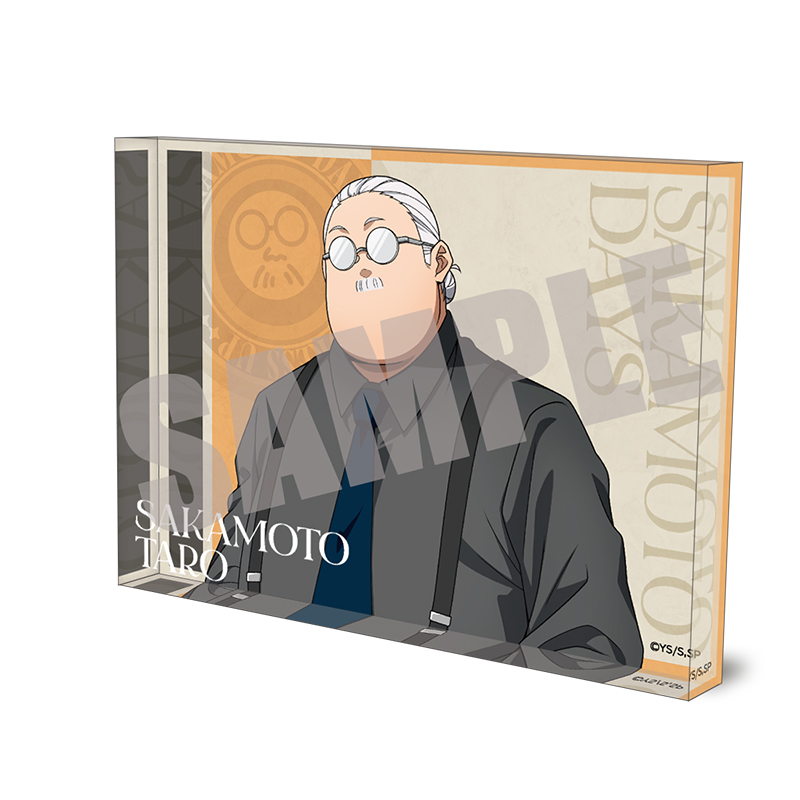 SAKAMOTO DAYS_アクリルブロック 坂本 太郎 Dress up ver.
