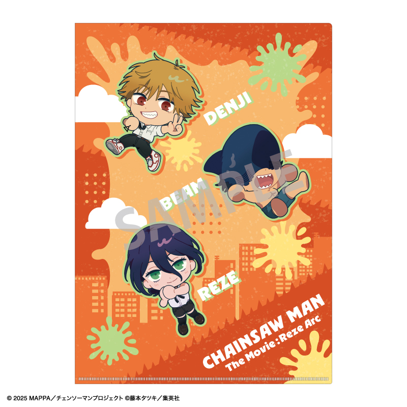劇場版 チェンソーマン レゼ篇_A4シングルクリアファイル　A／おっこち