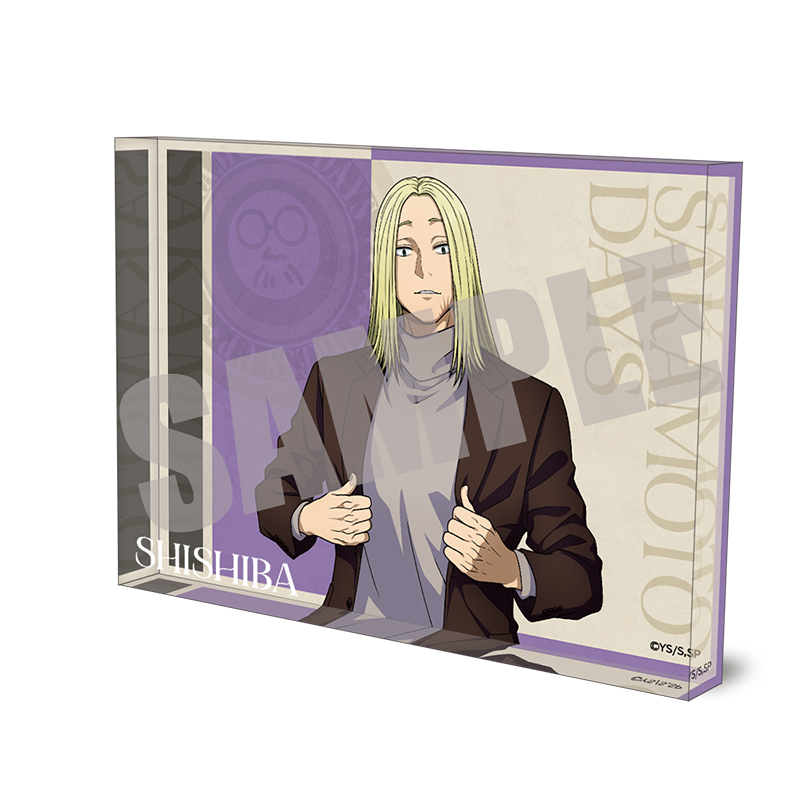 SAKAMOTO DAYS_アクリルブロック 神々廻 Dress up ver.