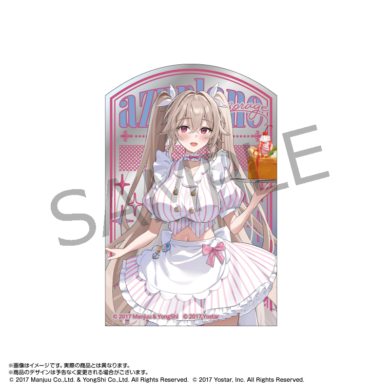 アズールレーン×パセラ_パブミラー風ステッカー アンカレッジ