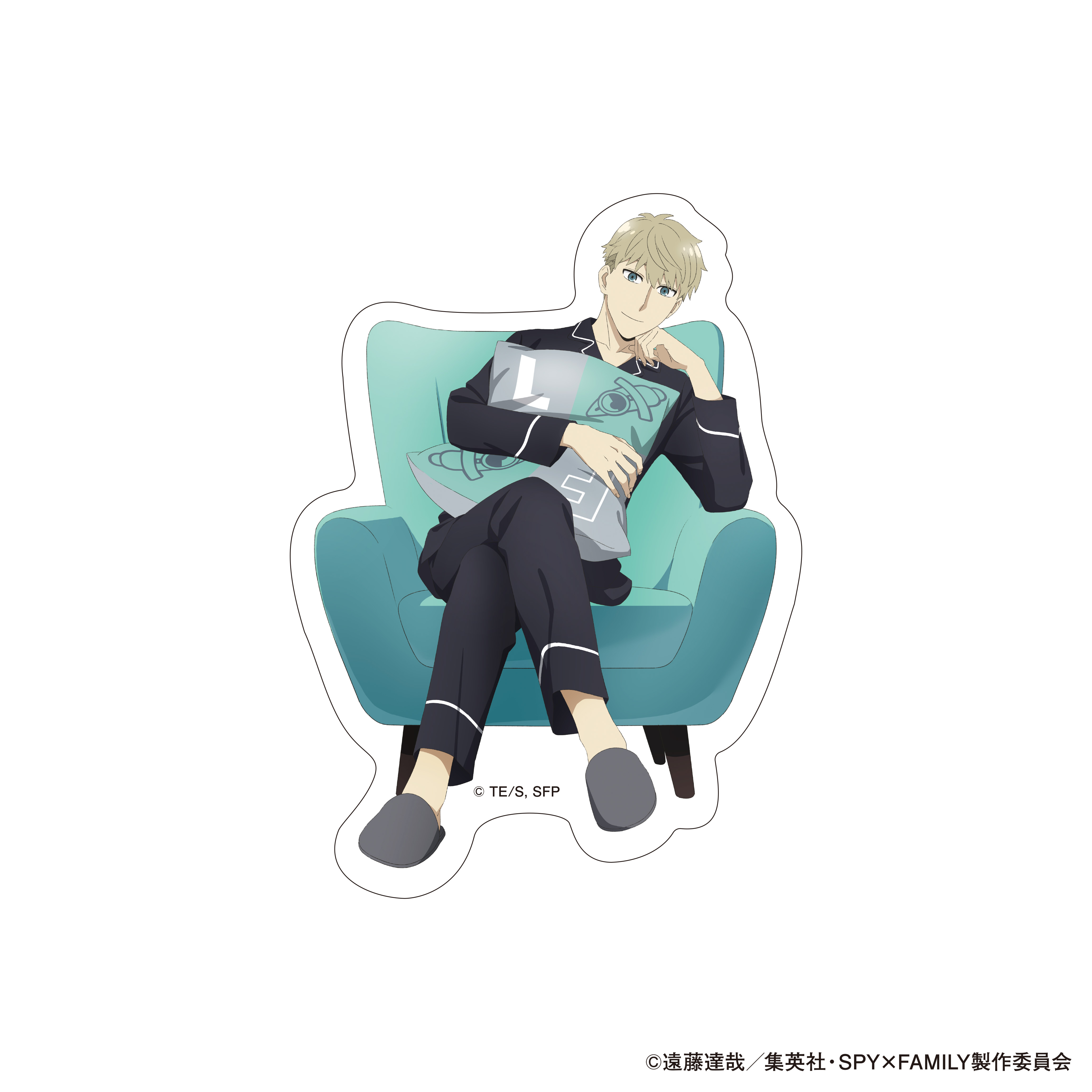 SPY×FAMILY_ステッカー　ロイド・フォージャー