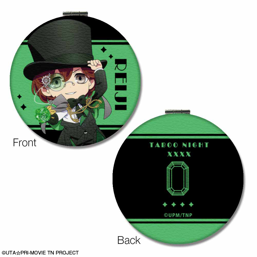 劇場版 うたの☆プリンスさまっ♪ TABOO NIGHT XXXX_丸型コンパクトミラー デザイン01(寿 嶺二)