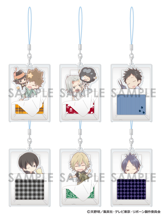 家庭教師ヒットマン　リボーン　やわらかクリアストラップL　コレクションズA 家庭教師ヒットマンREBORN 沢田綱吉 やわらか アクキー クリア