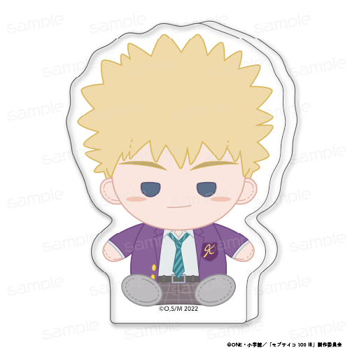 モブサイコ100 III_おすわりもふりんアクリルminiブロック【花沢 輝気】