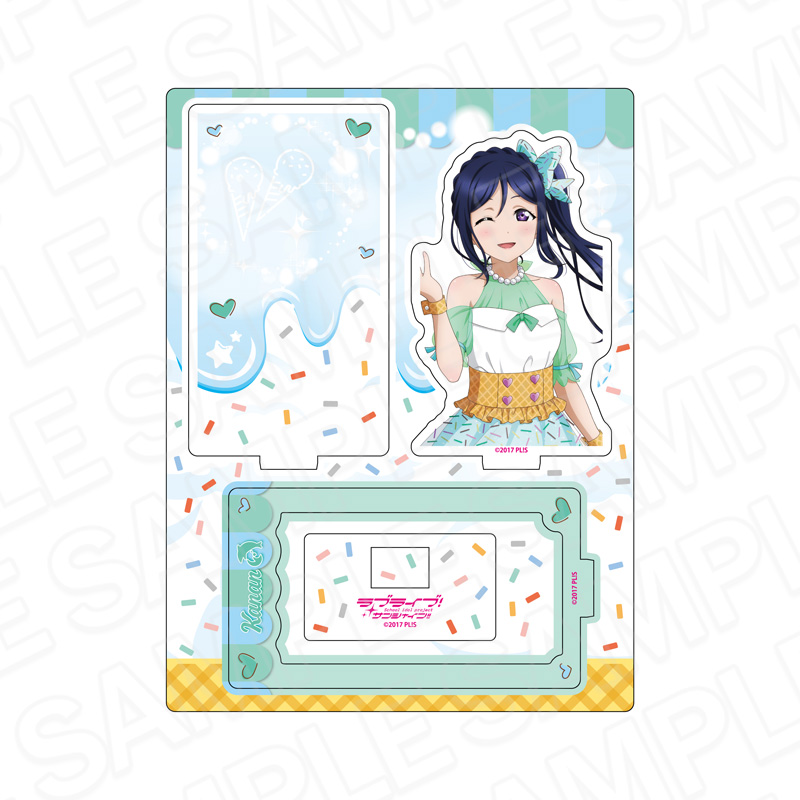 ラブライブ!サンシャイン!!_レイヤーアクリルスタンド 松浦果南 Cafe party ver.