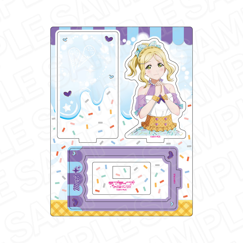 ラブライブ!サンシャイン!!_レイヤーアクリルスタンド 小原鞠莉 Cafe party ver.