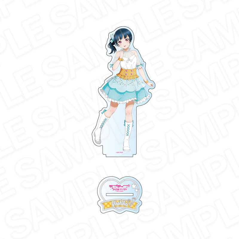 ラブライブ!サンシャイン!!_デカアクリルスタンド 津島善子 Cafe party ver.