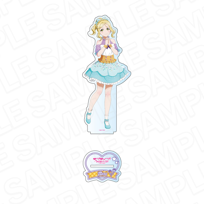 ラブライブ!サンシャイン!!_デカアクリルスタンド 小原鞠莉 Cafe party ver.