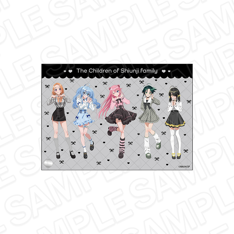 紫雲寺家の子供たち_ミニアクリルアート kawaii ver.