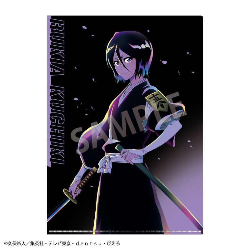 BLEACH 千年血戦篇_A4シングルクリアファイル 朽木 ルキア／カミアニ