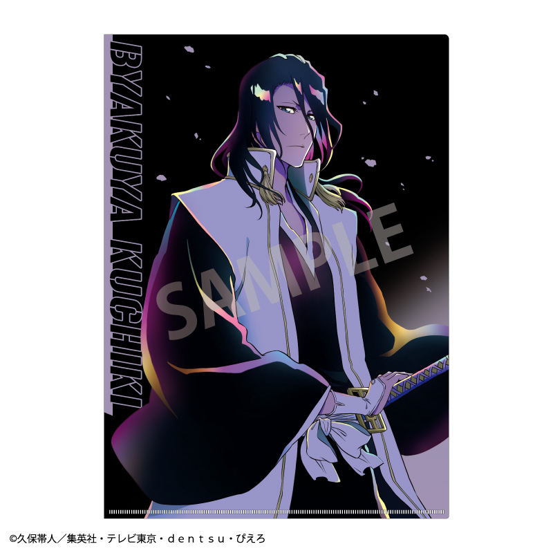 BLEACH 千年血戦篇_A4シングルクリアファイル　朽木 白哉／カミアニTOUCH