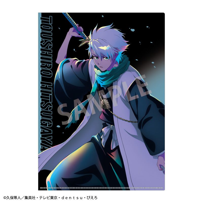ブリーチ　クリアファイル　39枚 BLEACH 千年血戦篇_A4シングルクリアファイル 日番谷 冬獅郎／カミアニ